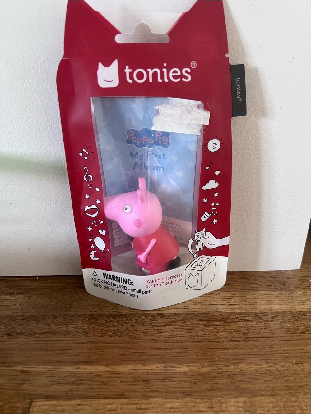 Tonies Peppa Pig My First Album - Pink Audio Figure for Kids